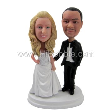 Wedding Couples Custom Bobbleheads From Your Photos