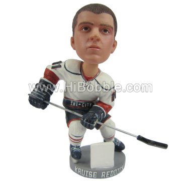 Hockey male Custom Bobbleheads From Your Photos