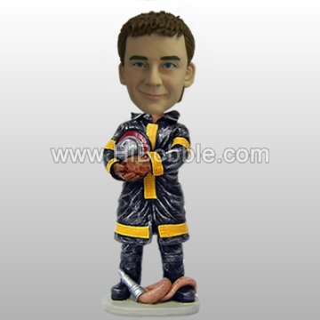 Fireman                                      bobblehead Custom Bobbleheads From Your Photos