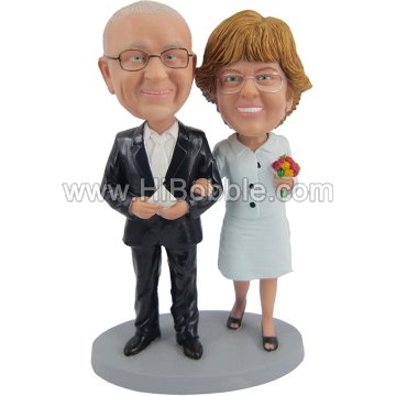 Couples Custom Bobbleheads From Your Photos