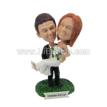 Wedding Couples Custom Bobbleheads From Your Photos