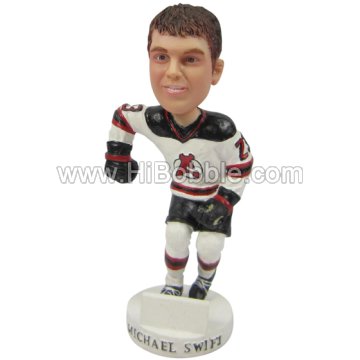 Hockey male Custom Bobbleheads From Your Photos