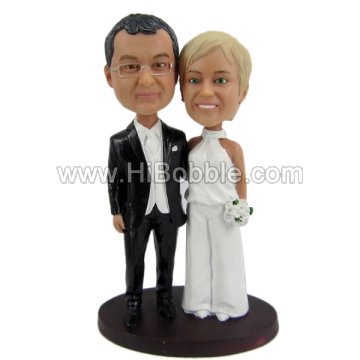 Wedding Couples Custom Bobbleheads From Your Photos