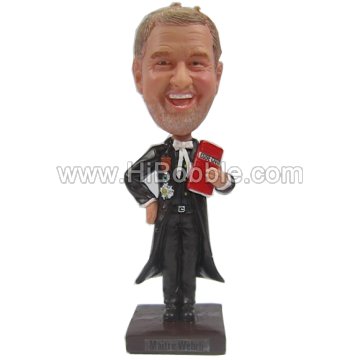 Judge/Pastor bobblehead Custom Bobbleheads From Your Photos