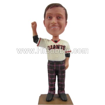 Baseball Male Custom Bobbleheads From Your Photos