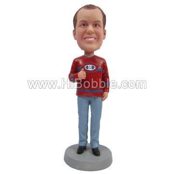 Casual Male Custom Bobbleheads From Your Photos