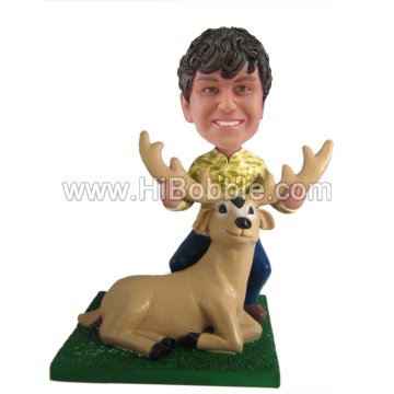 hunter bobble head Custom Bobbleheads From Your Photos