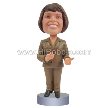 teacher / business woman Custom Bobbleheads From Your Photos