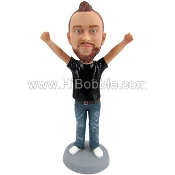 Casual Male Custom Bobbleheads From Your Photos