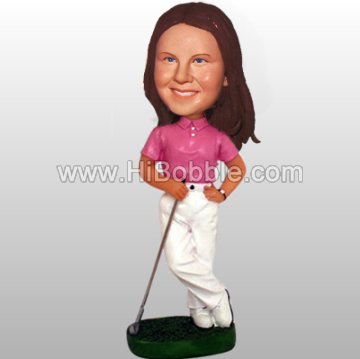 Golfer 4                                      bobblehead Custom Bobbleheads From Your Photos