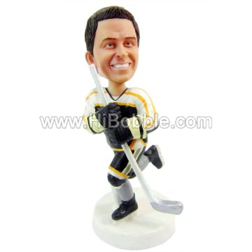 Hockey male Custom Bobbleheads From Your Photos