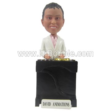 DJ Custom Bobbleheads From Your Photos