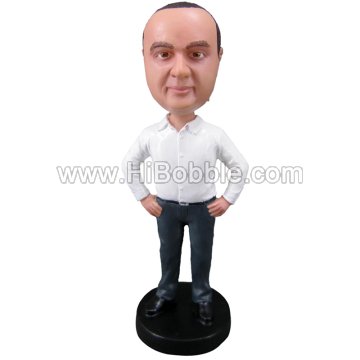 Casual Male Custom Bobbleheads From Your Photos