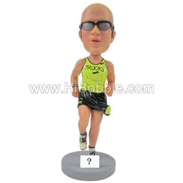 Athlete / Runner Custom Bobbleheads From Your Photos