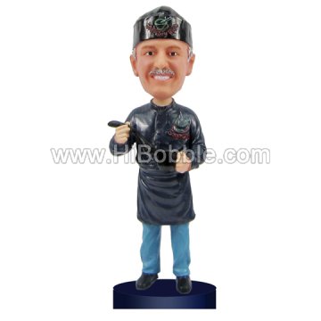 Chef Custom Bobbleheads From Your Photos