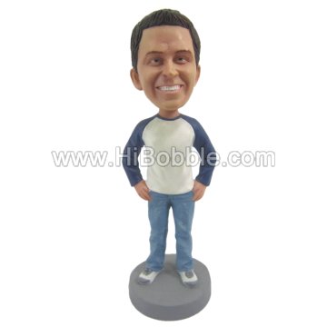 Casual Male Custom Bobbleheads From Your Photos