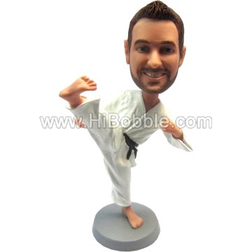 Taekwondo Custom Bobbleheads From Your Photos