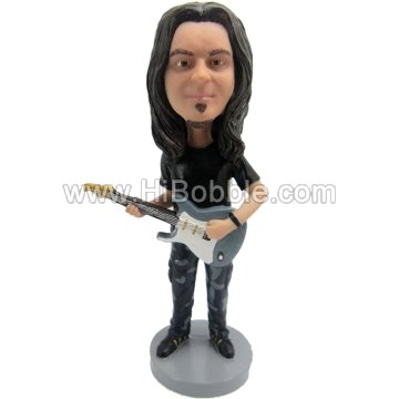 Guitar player Custom Bobbleheads From Your Photos