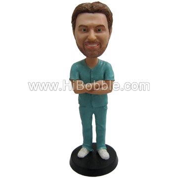 Nurse Custom Bobbleheads From Your Photos