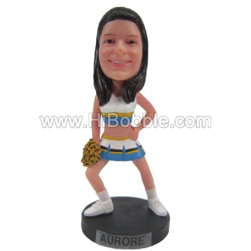 Cheerleader Custom Bobbleheads From Your Photos