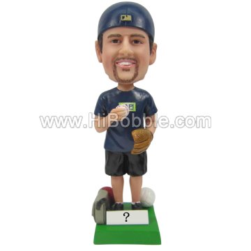 Baseball Male Custom Bobbleheads From Your Photos