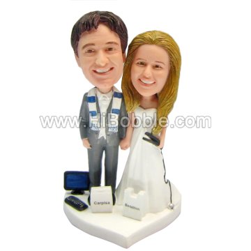 Love Custom Bobbleheads From Your Photos