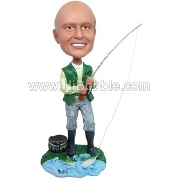 Fisherman Custom Bobbleheads From Your Photos