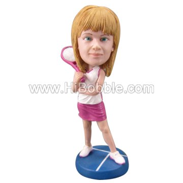 Tennis Custom Bobbleheads From Your Photos