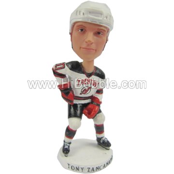 Hockey male Custom Bobbleheads From Your Photos