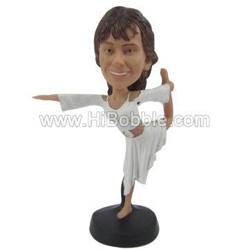 Yoga Custom Bobbleheads From Your Photos