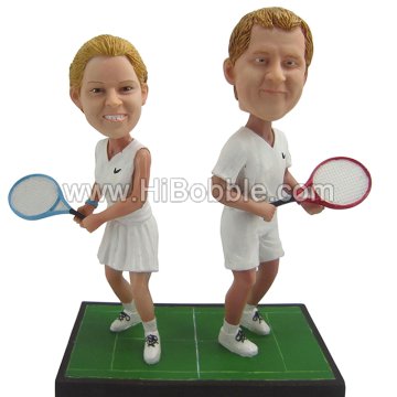 Couples Custom Bobbleheads From Your Photos