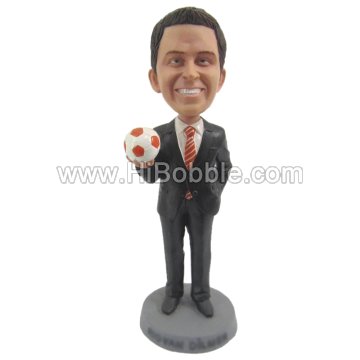 Football Coach Custom Bobbleheads From Your Photos