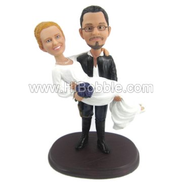 Wedding Couples Custom Bobbleheads From Your Photos