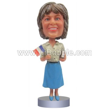 teacher Custom Bobbleheads From Your Photos