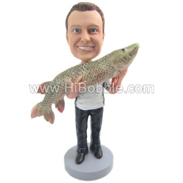 Fisherman Custom Bobbleheads From Your Photos