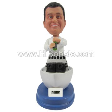 Navy Custom Bobbleheads From Your Photos