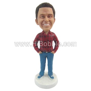 Casual Male Custom Bobbleheads From Your Photos